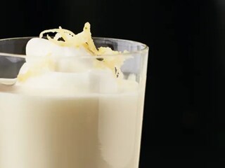 Citronová pěna se sušenkami