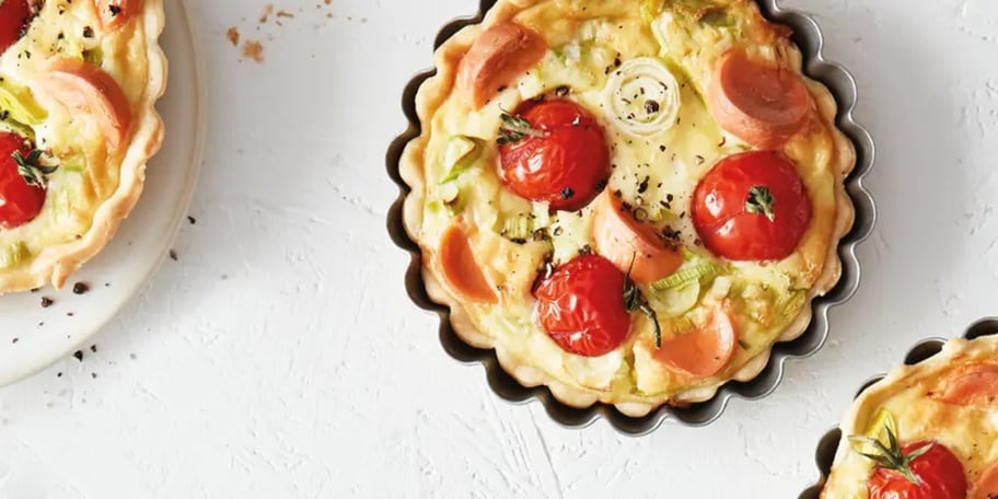 Quiche s Vegetariánskou pochoutkou