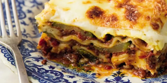 Lasagne s cuketou