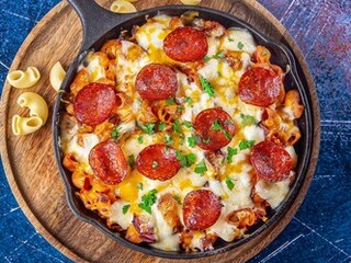 Pasta pánev zapečte vše, co zbylo