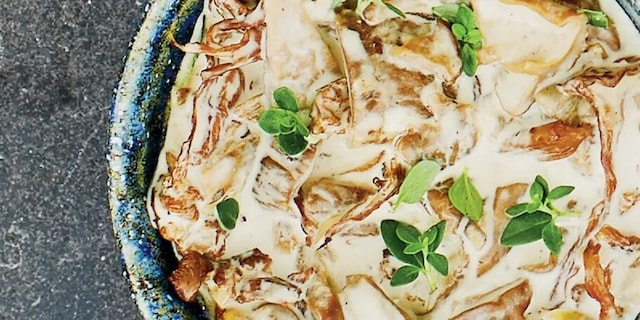 Omáčka z lišek a hříbků