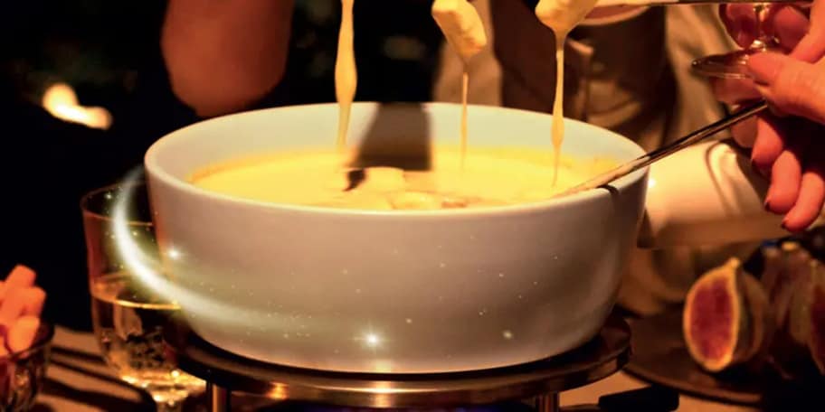 Kouzelné sýrové fondue