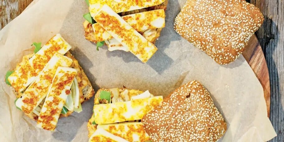 Burgery s grilovaným sýrem