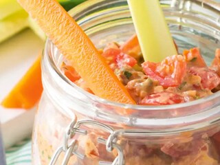 Rajčatová pomazánka s jogurtem