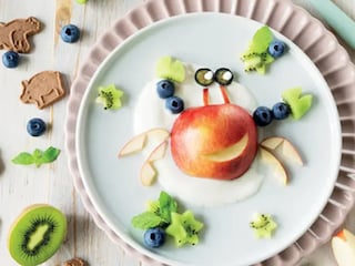 Bio krabí svačinka