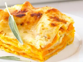 Dýňové lasagne