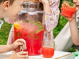Melounová limonáda na letní oslavu
