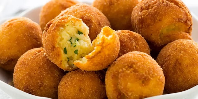 Domácí bramborové krokety