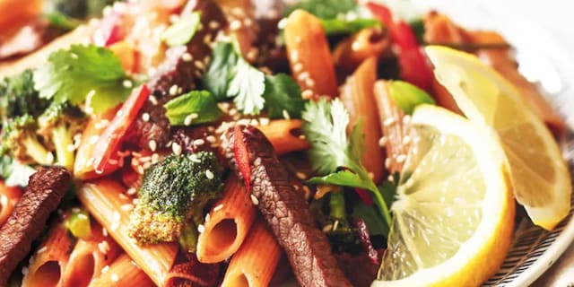 Penne na asijský způsob