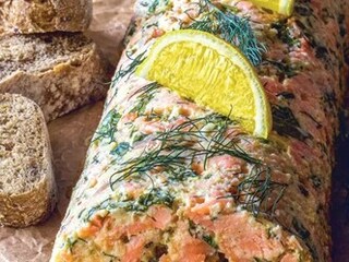 Lososová terina v srnčím hřbetu