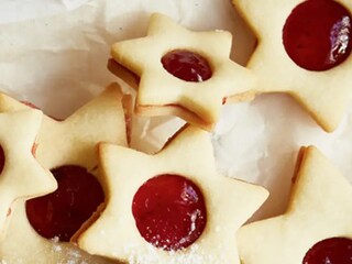 Linecké hvězdičky s džemem