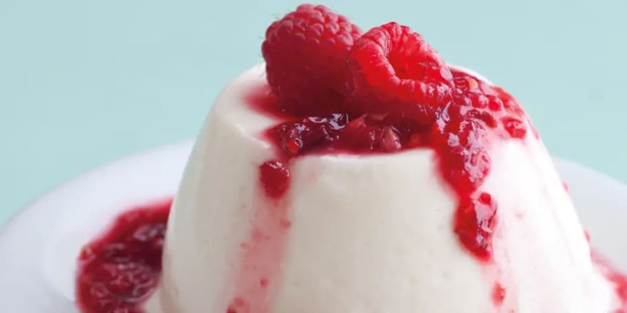 Kokosová panna cotta