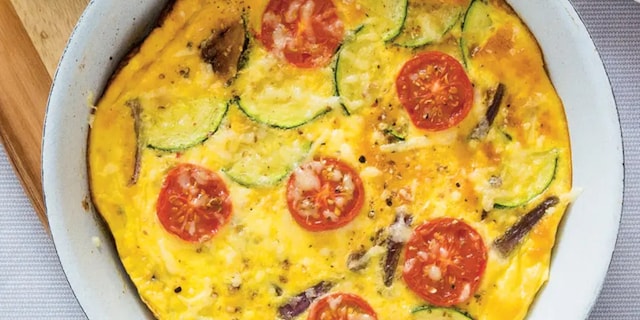 Frittata se žampiony