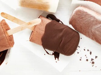 Čokoládové nanuky s jogurtem