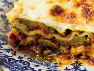 Lasagne s cuketou