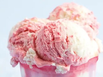 Malinovo-jogurtová zmrzlina