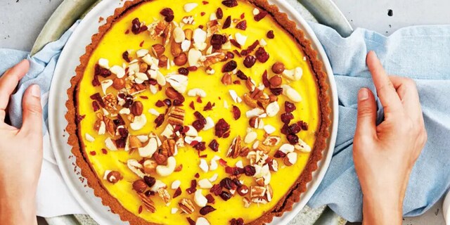 Dýňový koláč s kandovaným zázvorem