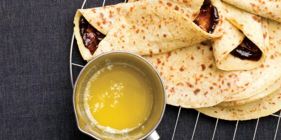 Bramborové placky s tečkami