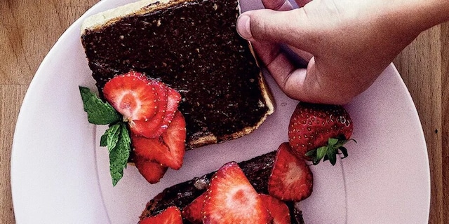 Čoko pomazánka z avokáda