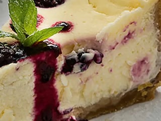 Ostružinový cheesecake