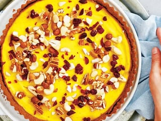 Dýňový koláč s kandovaným zázvorem