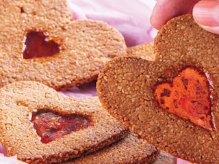 Mandlové sušenky se sklíčky bez lepku