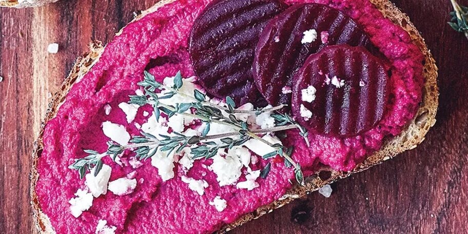 Řepová pomazánka se sýrem feta