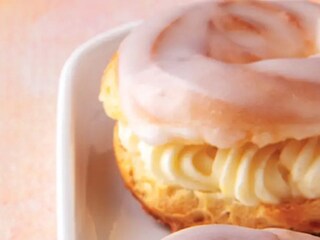 Pravé věnečky se žloutkovým krémem