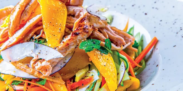 Krůtí asijský salát