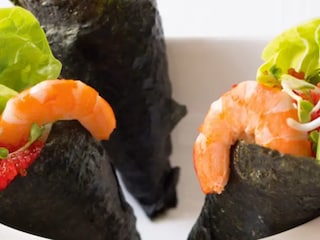 Domácí temaki sushi