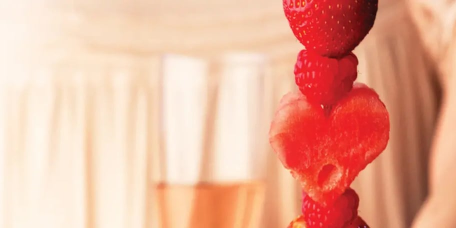 Ovocné špízy pro voňavé polibky