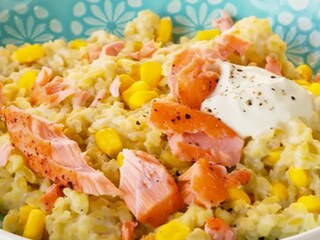 Bulgur s lososem