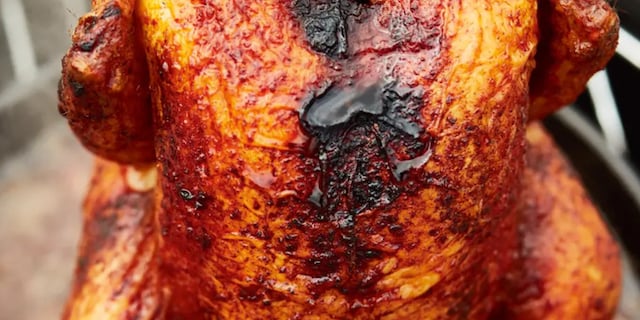 Kuře z pivní plechovky