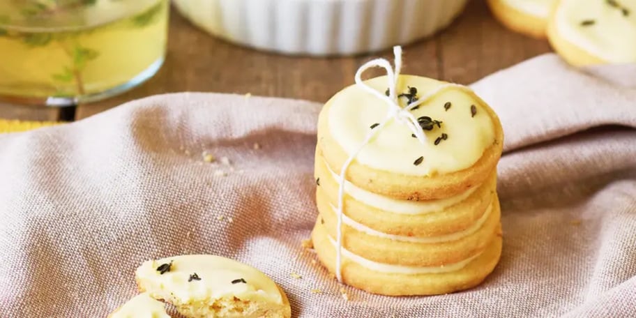 Citronové sušenky s tymiánem