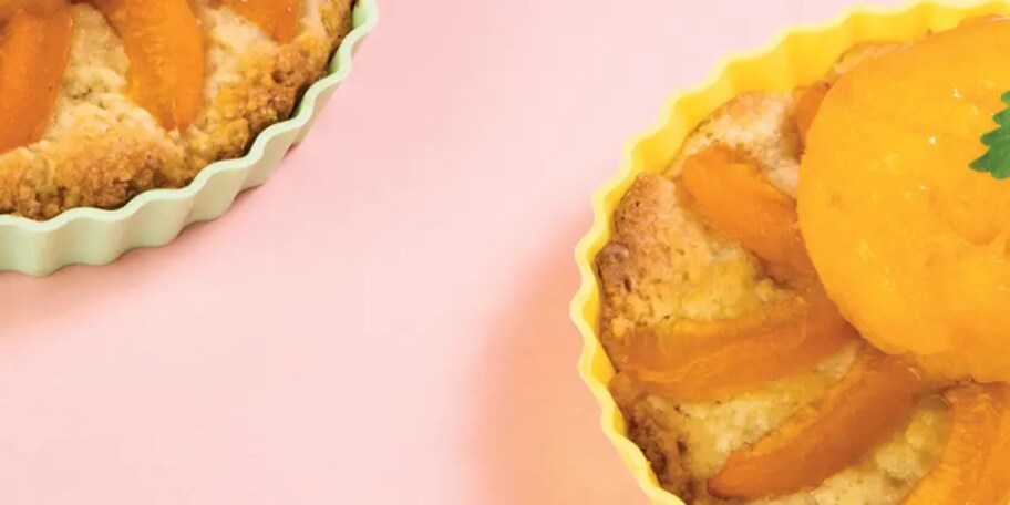Meruňkové koláčky s meruňkovou zmrzkou