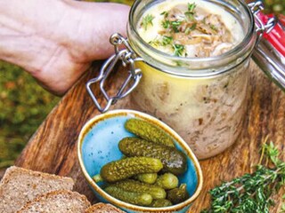 Pomazánka veget rillette [čti rijet]