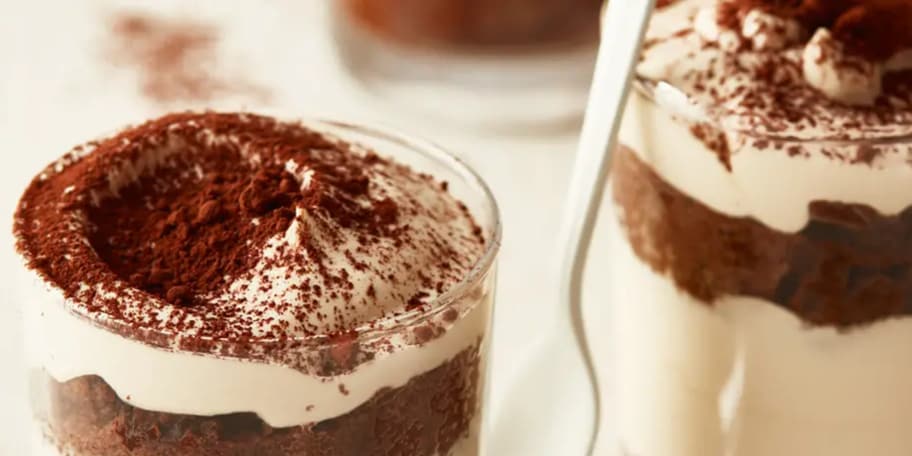 Tiramisu z kakaového piškotu