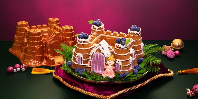 Princeznin hrad s borůvkovou polevou
