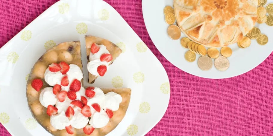 Nepečený jablkový dort