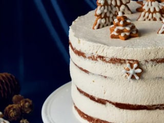 Vánoční dort harlekýn