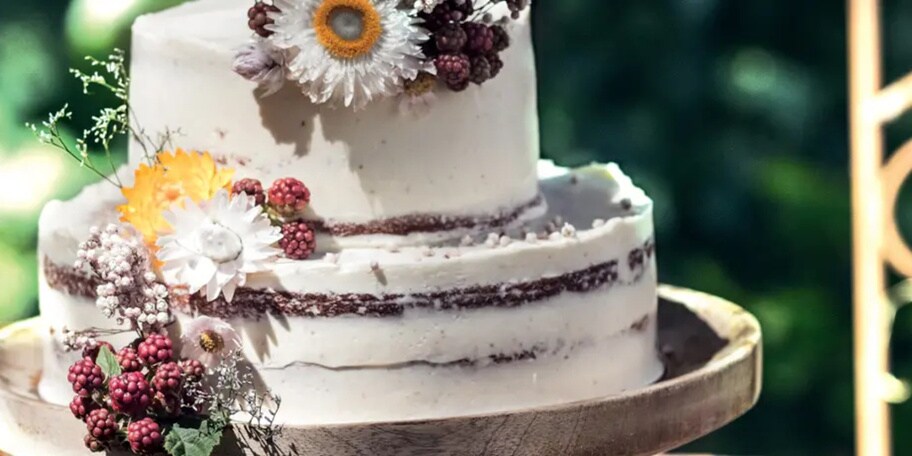 Polonahý svatební dort