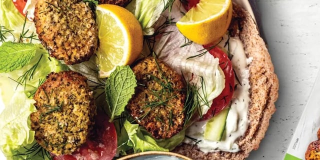 Falafel v pitě do kanceláře hbitě