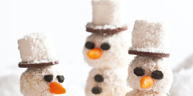 Kokosoví sněhuláci