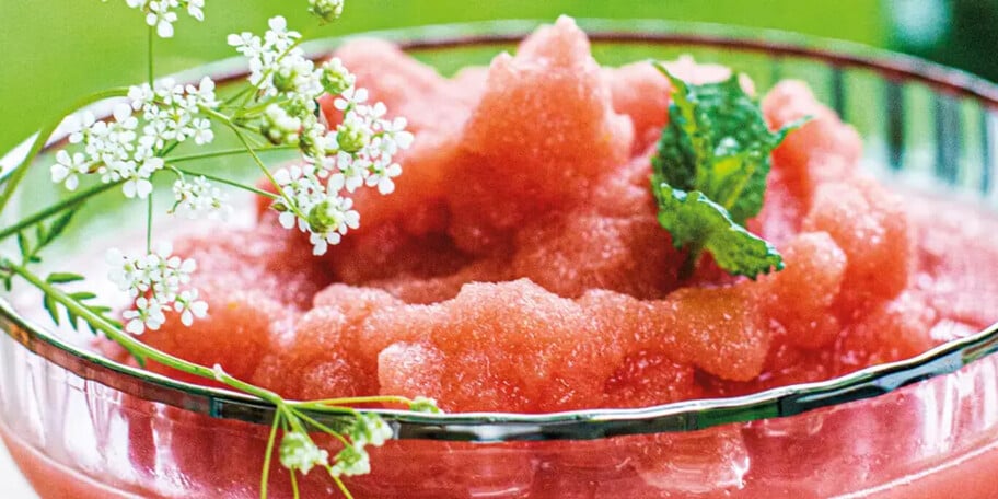 Granita z vodního melounu