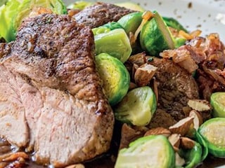 Steak z krkovice low carb