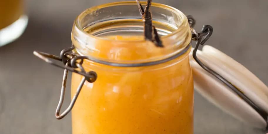 Hrušková zavařenina s vanilkou