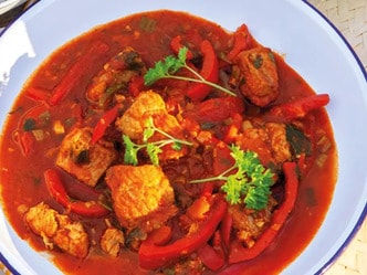 Rybí stew ze sumečka afrického