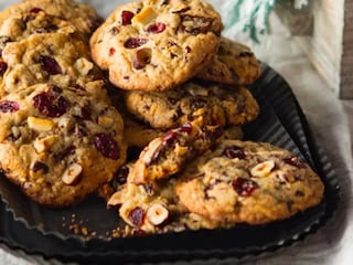 Ořechové cookies