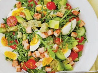 Salát s vajíčkem