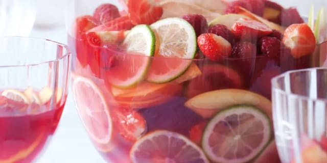 Osvěžující nealkoholický punč